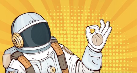 Космонавт скафандр