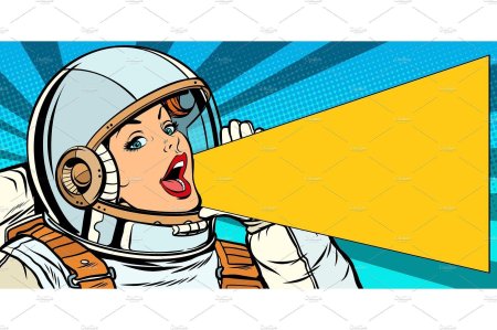 Космонавт поп арт