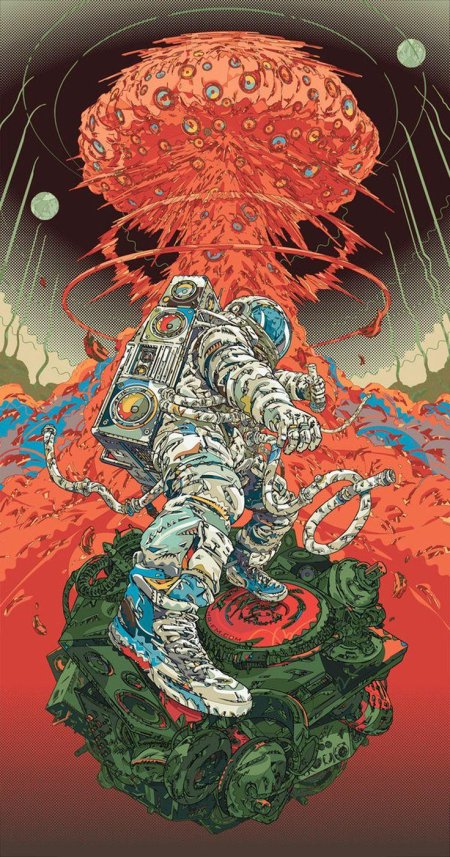 Космонавт арт