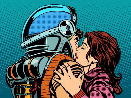 Космонавты любовь