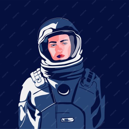 Девушка космонавт