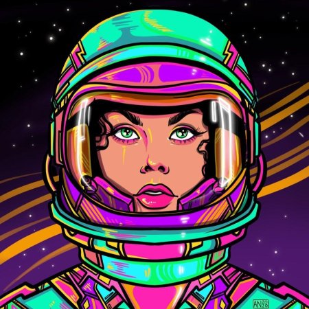 Картины по номерам космонавт