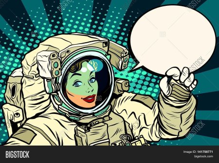 Космонавт иллюстрация