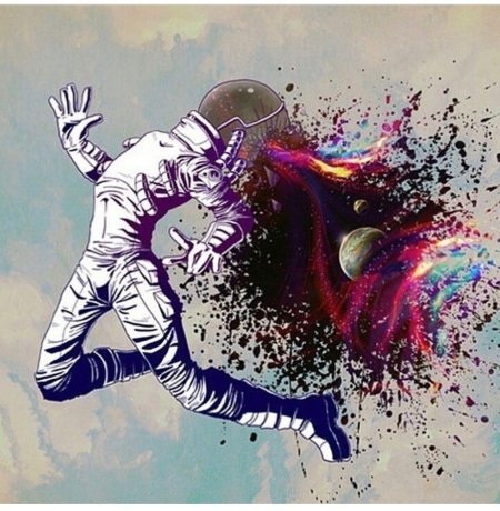 Космонавт арт