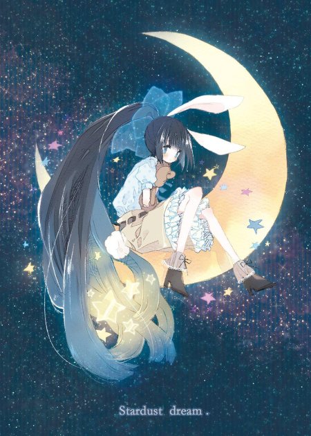 Девочка луна аниме