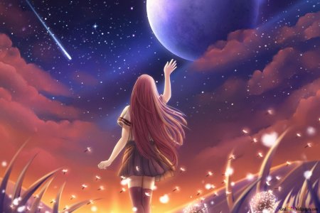 Космическая девушка