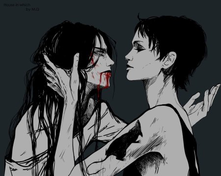 Дом в котором курильщик и черный