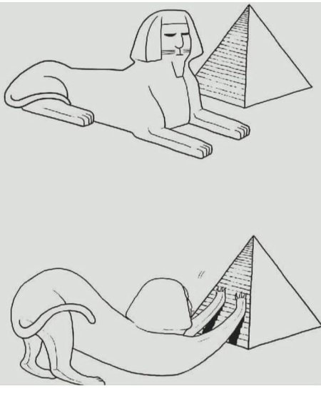 Сфинкс древнего египта иллюстрация