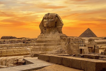 Пирамида хафра сфинкс