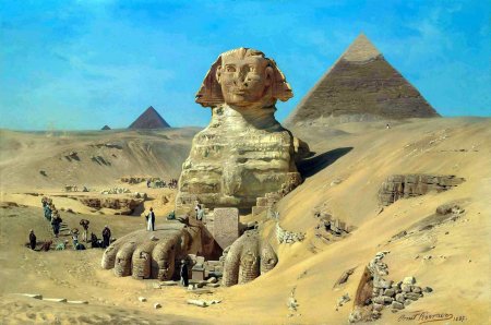 Сфинкс древнего египта