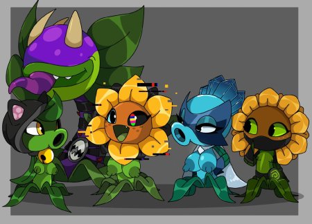 Plants vs zombies heroes solar flare