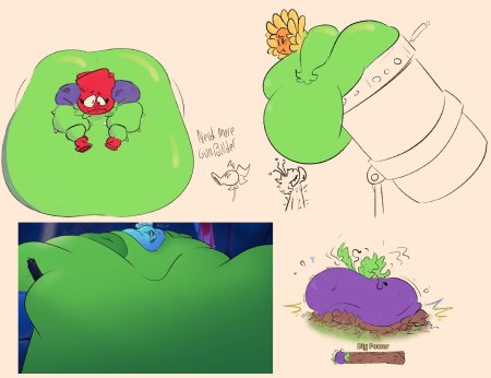 Xxx растения против зомби fat