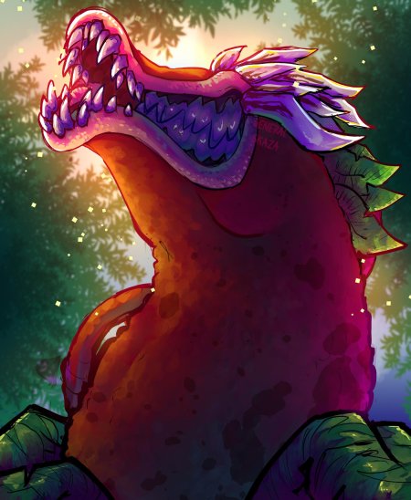 Динозавр арт