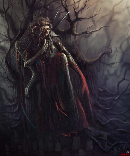 Ведьма арт фэнтези