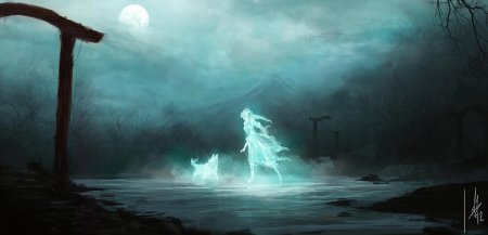 Девушка призрак арт