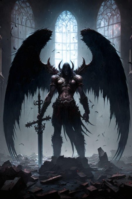 Падшие ангелы арт