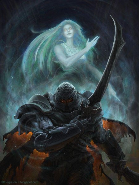 Призрак воин арт днд