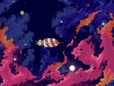 Космический рисунок