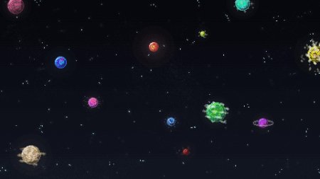 Космос пиксель арт