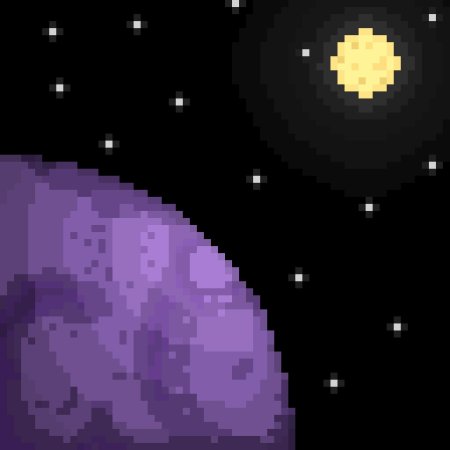 Пиксельный космос