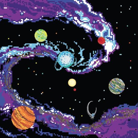 Пиксельный космос