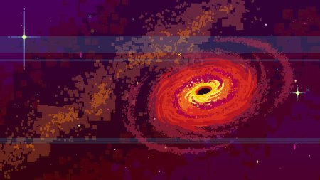 Черная дыра в космосе