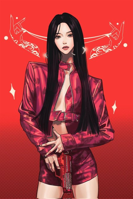 Арт девушек