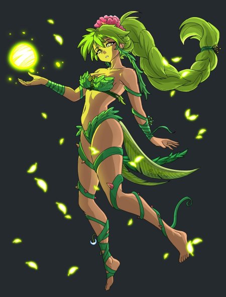 Дриада из террарии