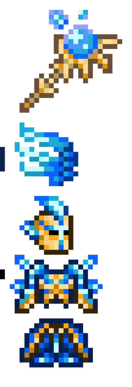 Посох звездной пыли террария