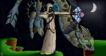 Terraria маг арт