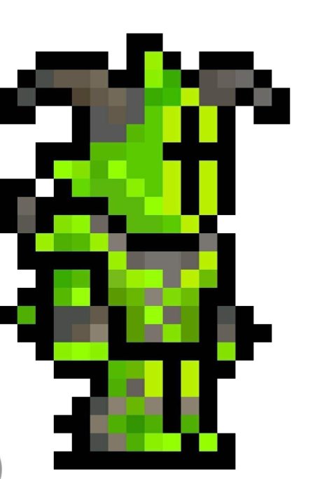 Terraria хлорофитовая броня