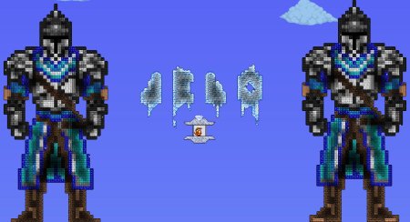 Terraria серебряная броня