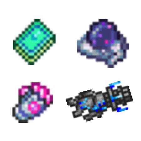 Террария лазерный пулемет