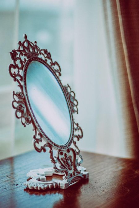 Зеркало настольное