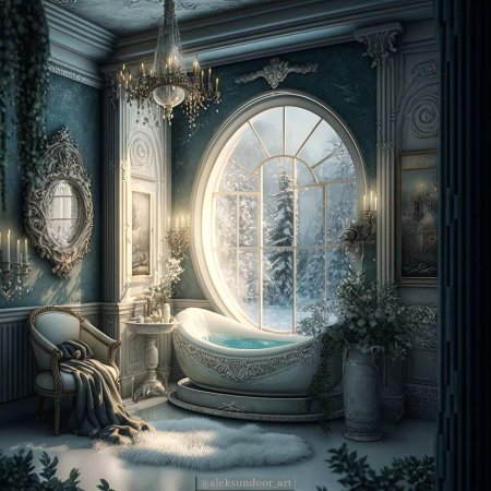 Фэнтези интерьер