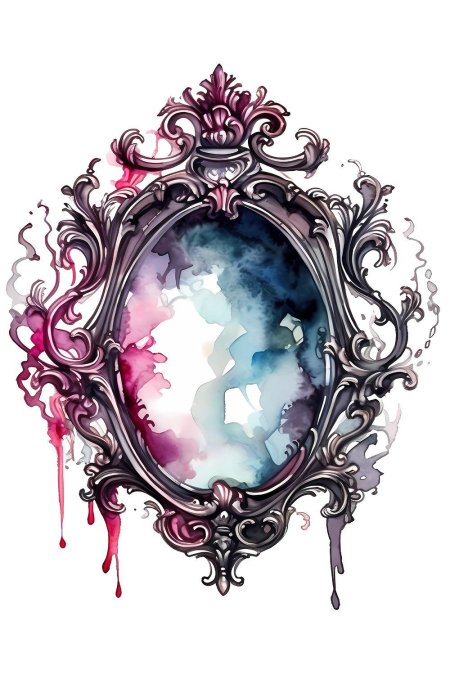 Винтажное зеркало