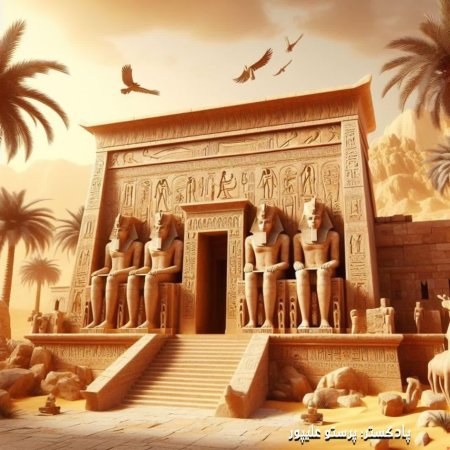 Ancient egyptian temple