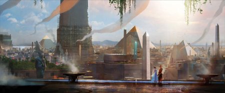 Египетский фэнтези город