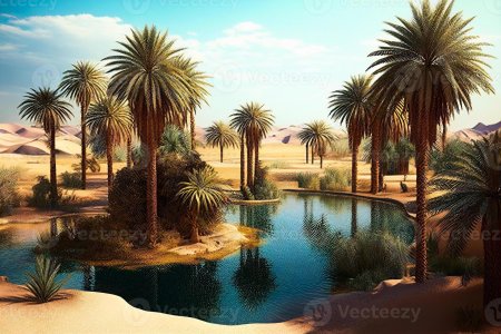 Оазис в пустыне