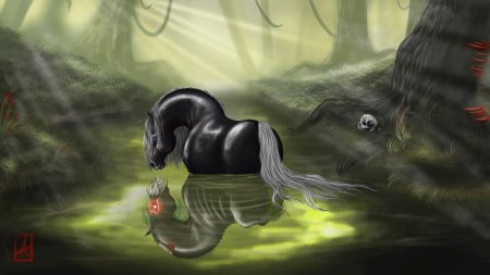 Келпи мифическая лошадь