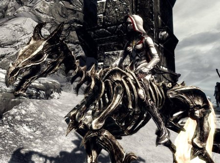 Демоническая лошадь скайрим