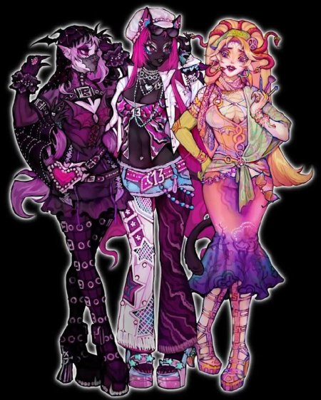 Персонажи школы монстров