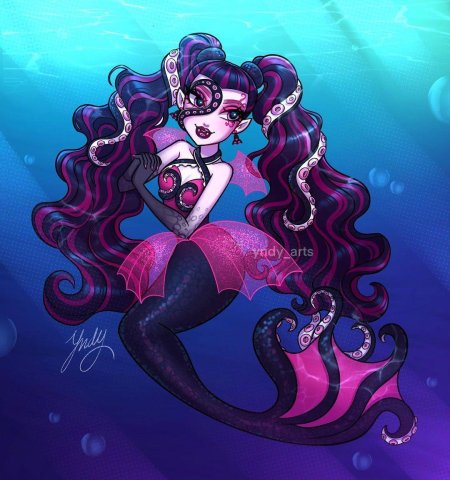 Монстер хай русалка призрак