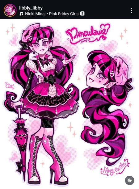 Дракулаура монстер хай