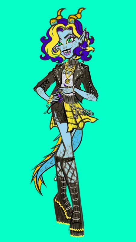 Персонажи монстер хай лагуна блю