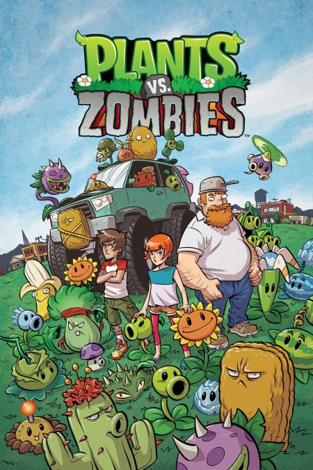 Комикс растения против зомби