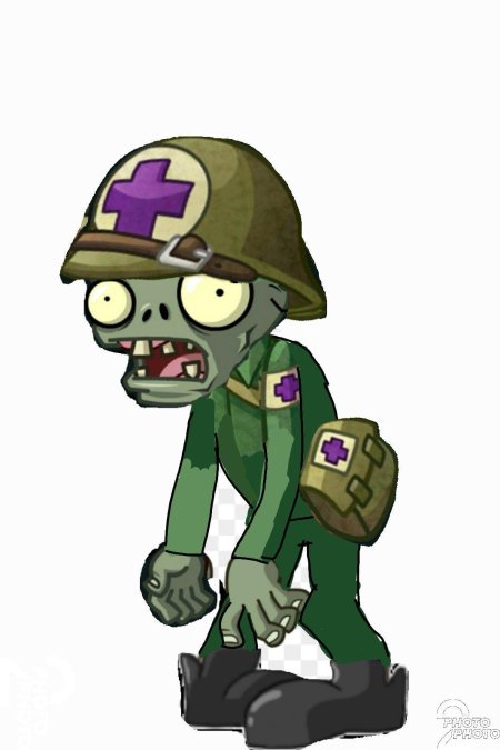Зомби против растений военный