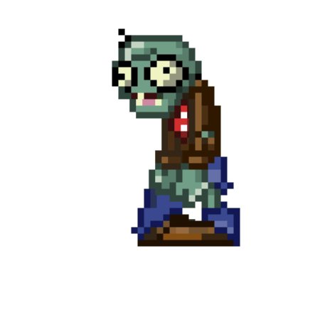 Зомби против растений пиксельные