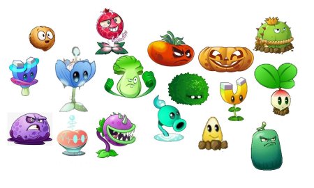 Карточки зомби из игры растения против