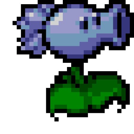 Зомби против растений пиксельные